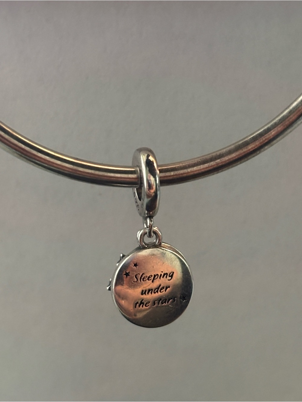 Pandora Sleeping Under the Stars Dangle Charm Silver S925 ALE - Picture 6 of 7